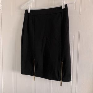 Michael Kors Double Zipper Skirt Size 2